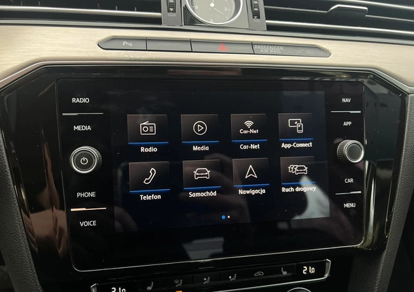 Volkswagen Passat cena 79850 przebieg: 126167, rok produkcji 2018 z Szamocin małe 191